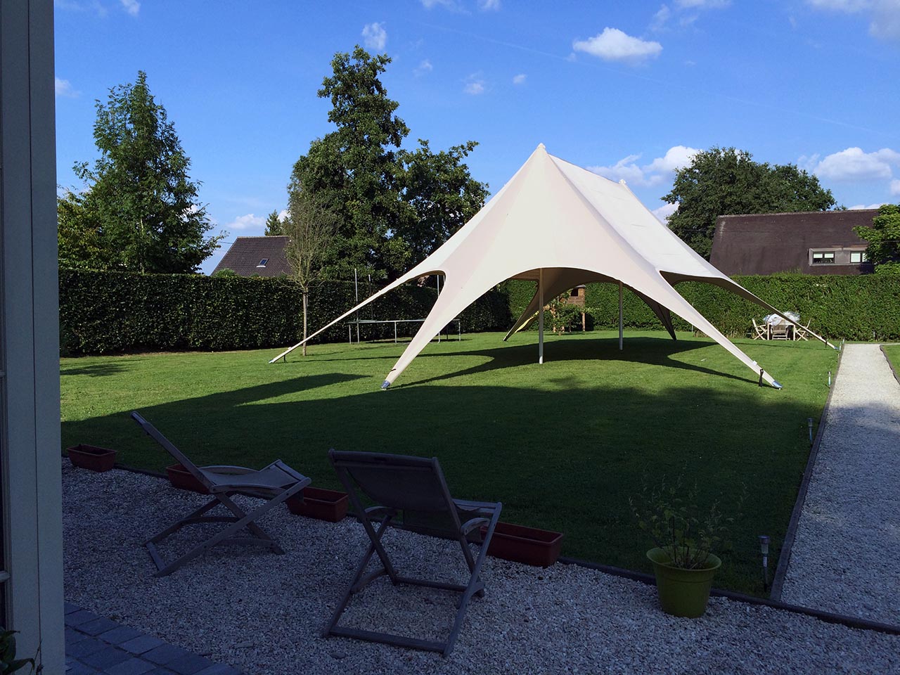 Exclusieve Feesttent StarDouble overzicht